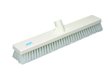 Wide Deck Scrub Stiff Polyester White